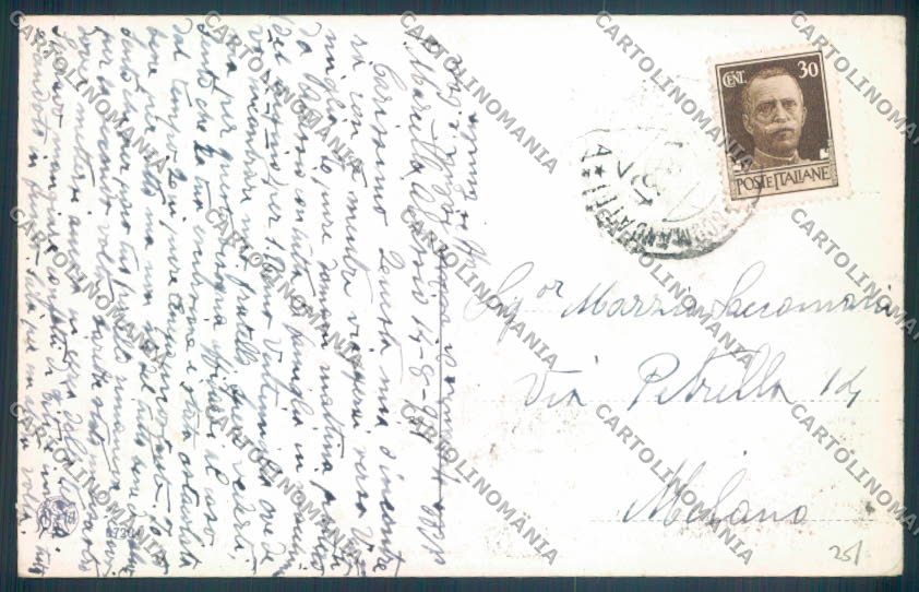 Savona Alassio cartolina ZQ1101 – retro