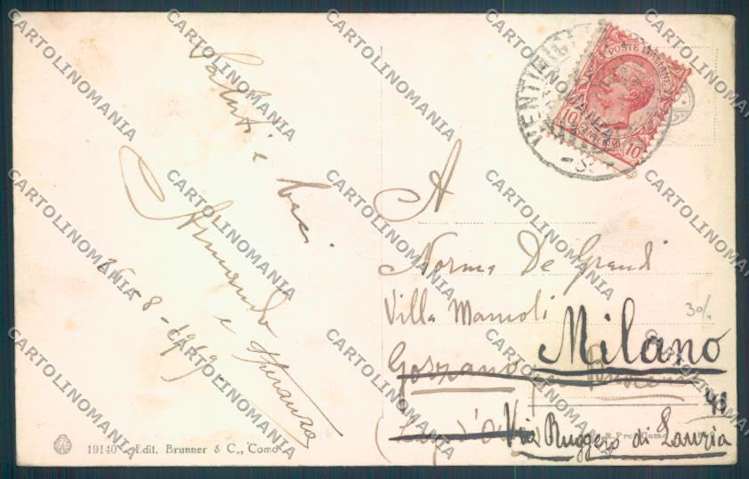 Savona Alassio cartolina ZQ1105 – retro