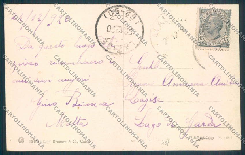 Savona Alassio Stazione cartolina ZQ1111 – retro