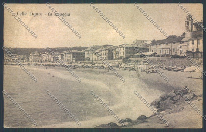 Savona Celle Ligure cartolina ZQ1168 – fronte