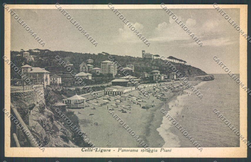 Savona Celle Ligure cartolina ZQ1184 – fronte