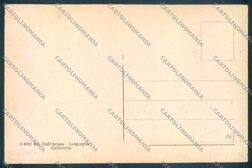 Savona Laigueglia cartolina ZQ1188 – retro