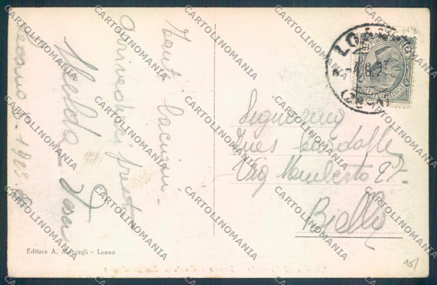 Savona Loano cartolina ZQ1191 – retro