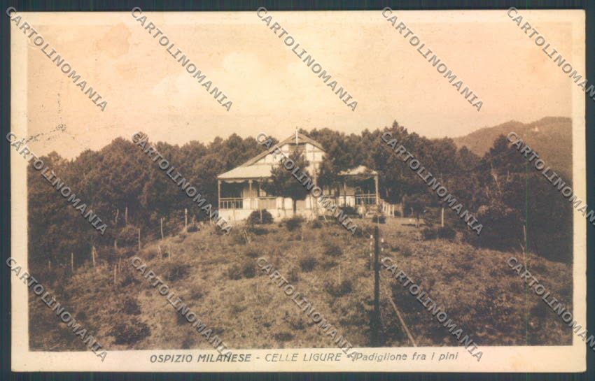 Savona Celle Ligure Ospizio cartolina ZQ1220 – fronte