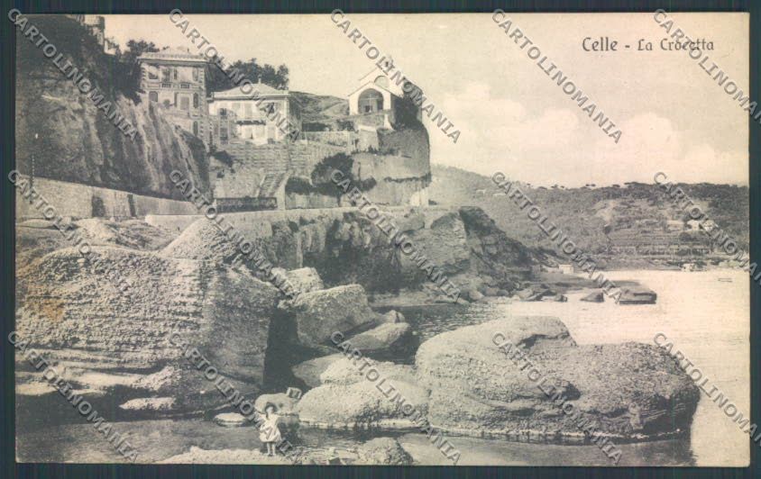 Savona Celle Ligure cartolina ZQ1221 – fronte