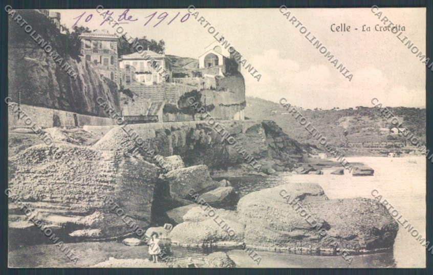 Savona Celle Ligure cartolina ZQ1257 – fronte