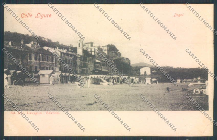 Savona Celle Ligure cartolina ZQ1259 – fronte