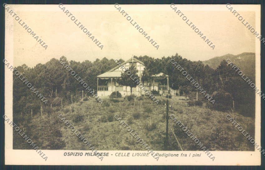 Savona Celle Ligure Ospizio cartolina ZQ1264 – fronte