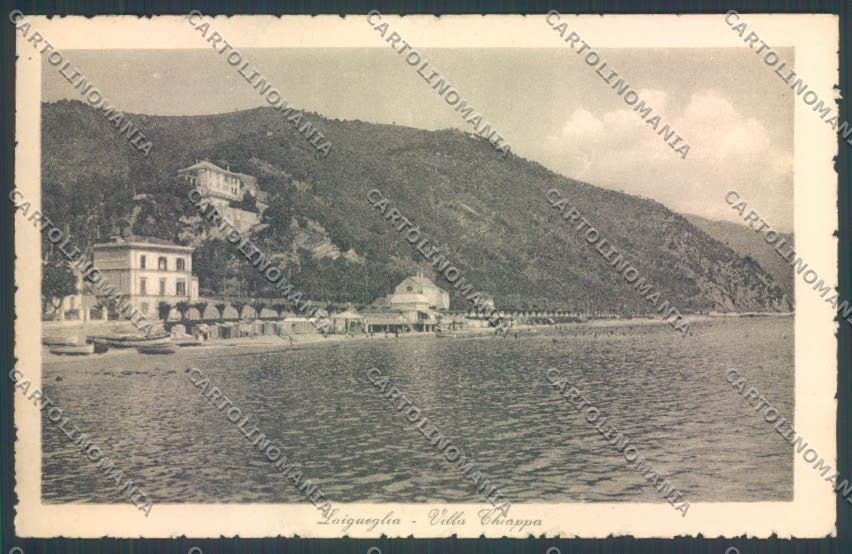 Savona Laigueglia PIEGHINA cartolina ZQ1321 – fronte