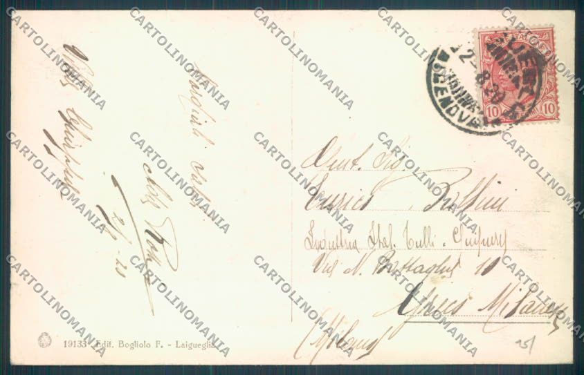 Savona Laigueglia cartolina ZQ1324 – retro