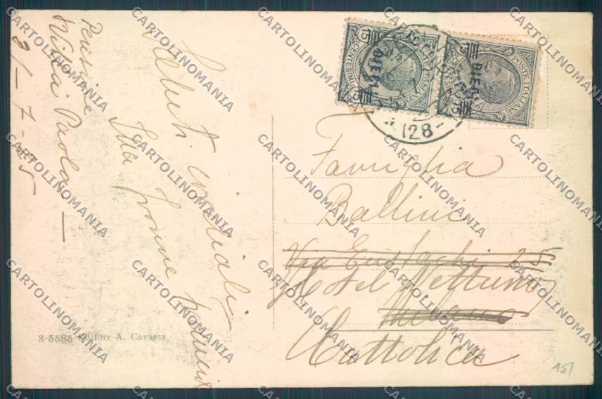 Savona Laigueglia cartolina ZQ1329 – retro