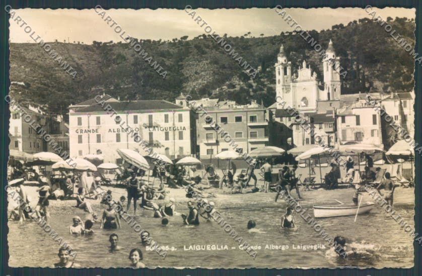 Savona Laigueglia PIEGA Foto cartolina ZQ1335 – fronte