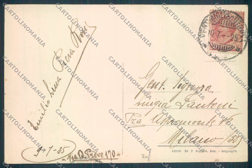 Savona Laigueglia cartolina ZQ1338 – retro