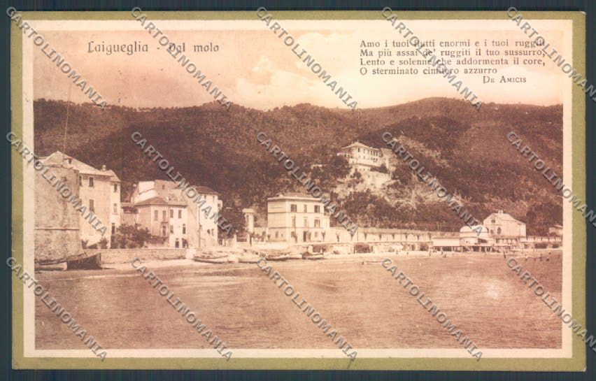 Savona Laigueglia cartolina ZQ1346 – fronte