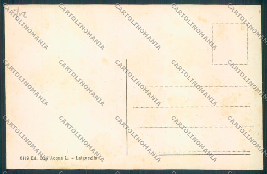 Savona Laigueglia cartolina ZQ1352 – retro