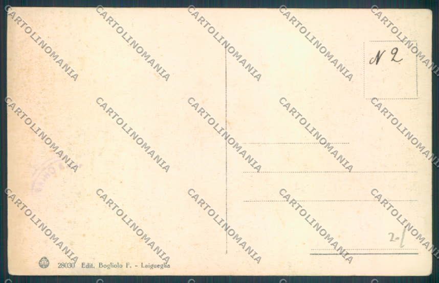 Savona Laigueglia Barca cartolina ZQ1353 – retro