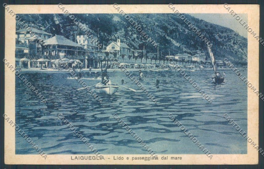 Savona Laigueglia Barca cartolina ZQ1357 – fronte