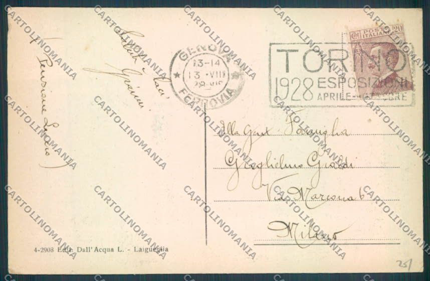 Savona Laigueglia cartolina ZQ1374 – retro