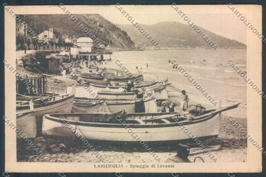 Savona Laigueglia Barca cartolina ZQ1376 – fronte
