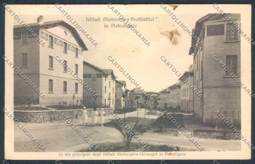 Savona Pietra Ligure Ospedale cartolina ZQ1427 – fronte
