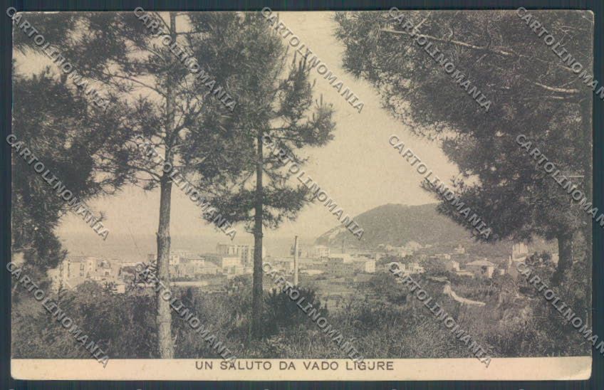 Savona Vado Ligure PIEGHINE cartolina ZQ1455 – fronte