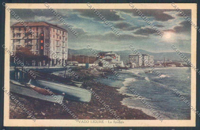 Savona Vado Ligure Barca cartolina ZQ1463 – fronte