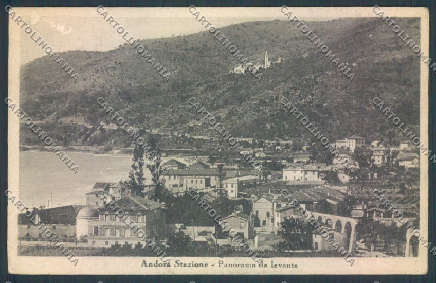 Savona Andora Stazione ABRASA cartolina ZQ1483 – fronte