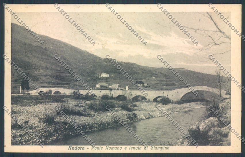 Savona Andora Ponte cartolina ZQ1484 – fronte