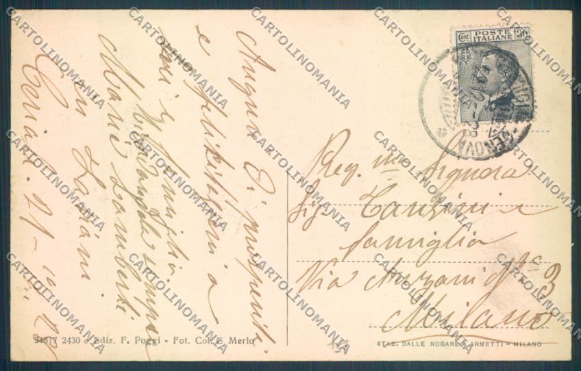 Savona Ceriale cartolina ZQ1508 – retro