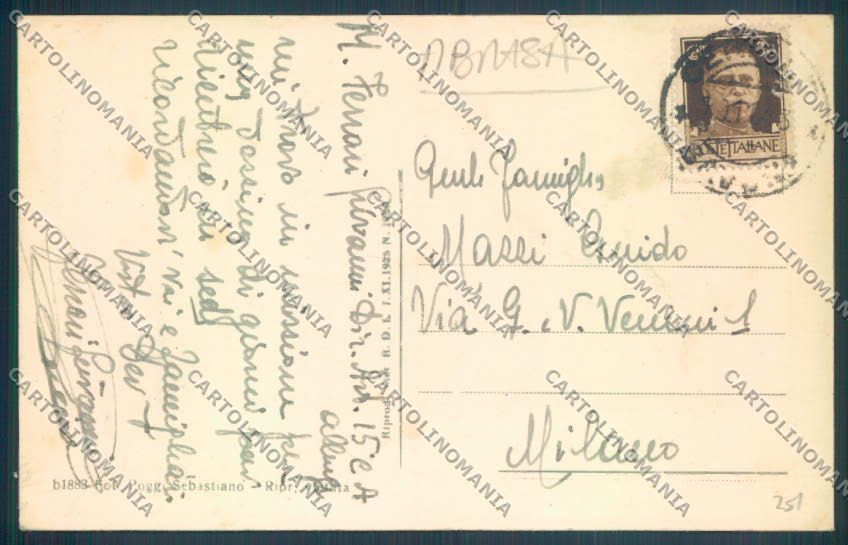 Savona Ceriale ABRASA cartolina ZQ1520 – retro
