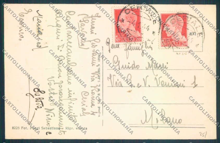 Savona Ceriale Barca cartolina ZQ1521 – retro