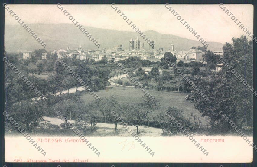 Savona Albenga cartolina ZQ1532 – fronte