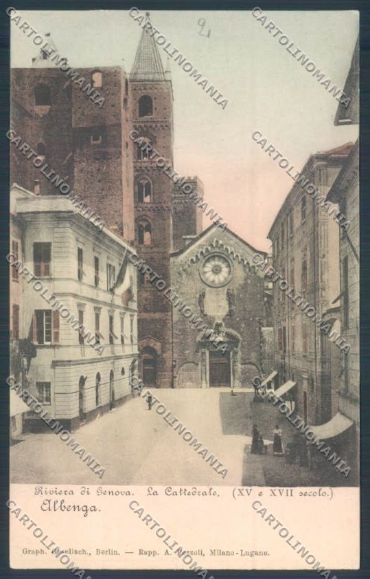 Savona Albenga cartolina ZQ1534 – fronte