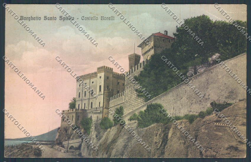 Savona Borghetto Santo Spirito PIEGHINE cartolina ZQ1540 – fronte