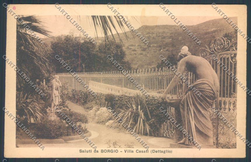 Savona Borgio Verezzi cartolina ZQ1545 – fronte
