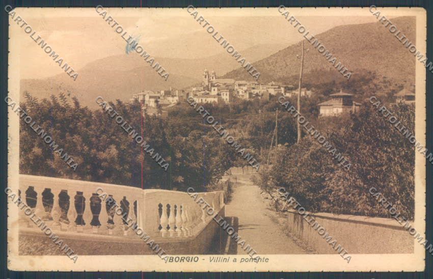 Savona Borgio Verezzi cartolina ZQ1547 – fronte