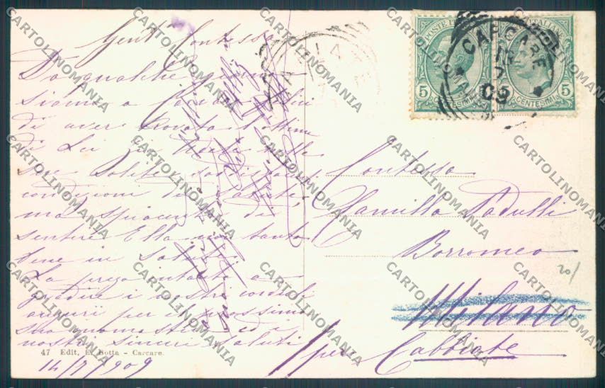 Savona Carcare cartolina ZQ1559 – retro