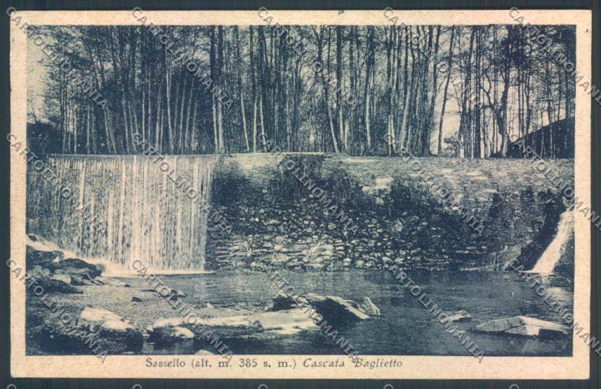 Savona Sassello Cascata cartolina ZQ1574 – fronte