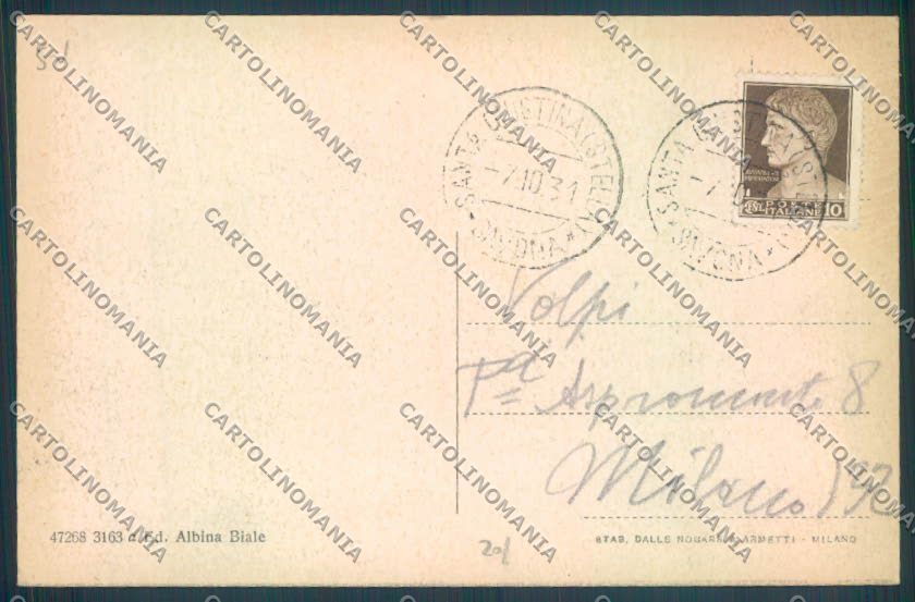 Savona Stella Santa Giustina cartolina ZQ1580 – retro