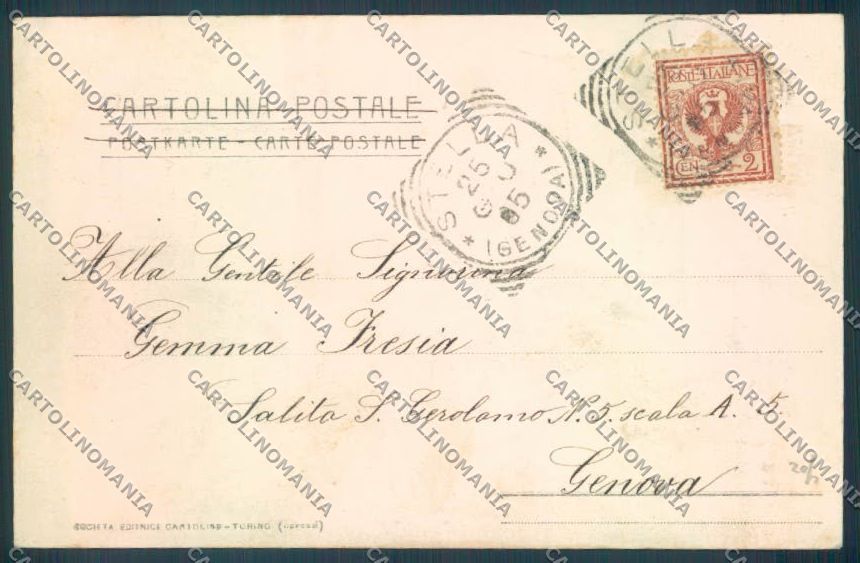 Savona Stella cartolina ZQ1582 – retro