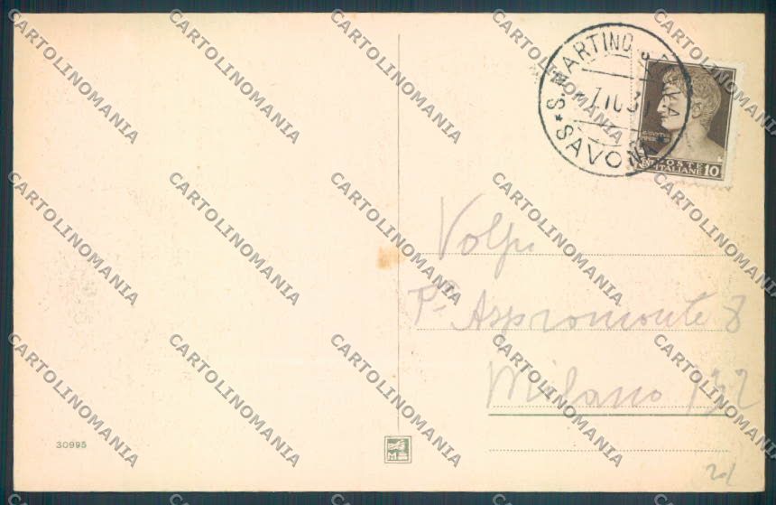 Savona Stella San Martino cartolina ZQ1585 – retro