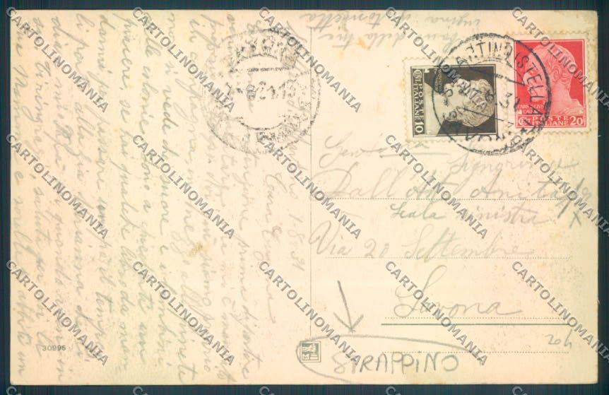 Savona Stella San Martino STRAPPINO cartolina ZQ1588 – retro