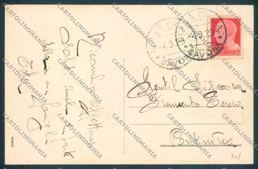 Savona Piana Crixia cartolina ZQ1598 – retro