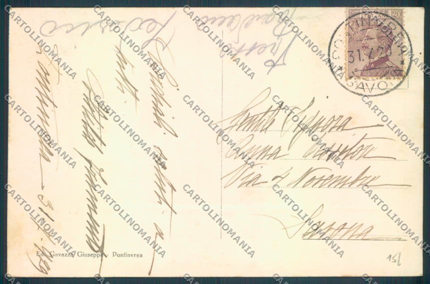 Savona Pontinvrea cartolina ZQ1604 – retro