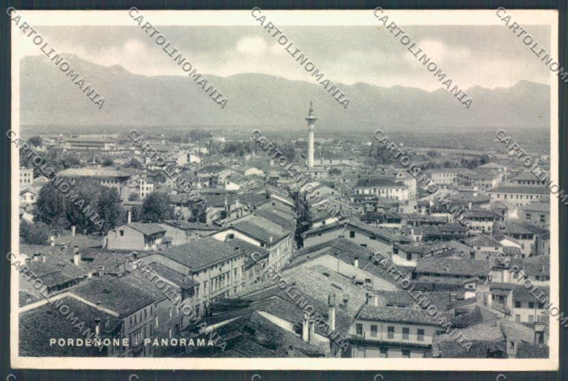 Pordenone Città PIEGHINE cartolina ZQ1620 – fronte