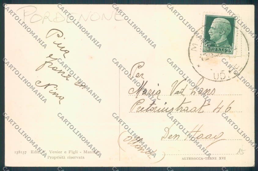 Pordenone Maniago cartolina ZQ1642 – retro
