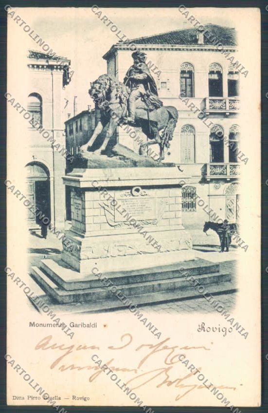 Rovigo Città Garibaldi cartolina ZQ1688 – fronte
