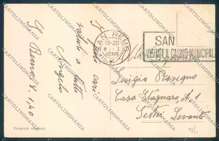 Rovigo Città cartolina ZQ1698 – retro