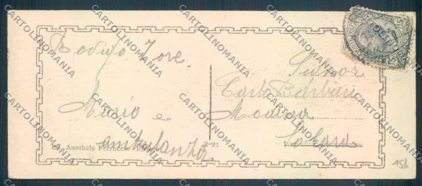 Rovigo Città Mini cartolina ZQ1699 – retro