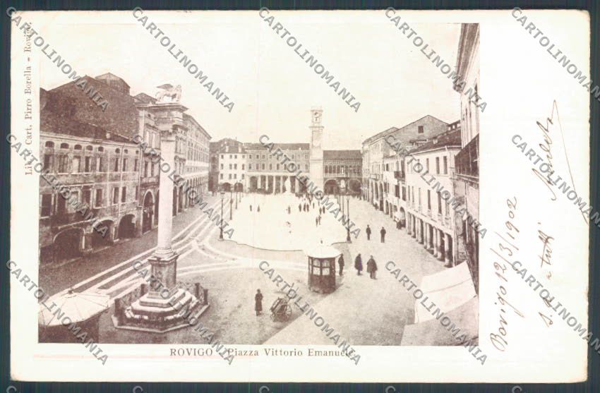 Rovigo Città Edicola PIEGHINA cartolina ZQ1719 – fronte